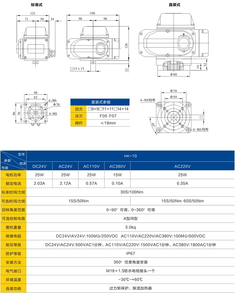 閥門電動執(zhí)行器